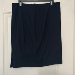The Limited Size 10 Navy Suit Skirt